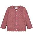 Hust and Claire Cardigan - Knitted - Cilja Pointelle - Dry Rose