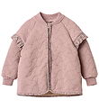 Veste Thermique av. Polaire Wheat - Ellas - Chaud Rose av. Fleur