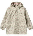 Wheat Regenjacke - Ollo - Slightly Green Blumen