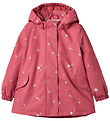 Wheat Rain Jacket w. Thermal - PU - Rika - Floating Flowers