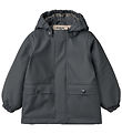 Wheat Regenjacke m. Thermo - PU - Aju - Greyblue