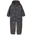 Name It Softshell Suit w. Fleece - Noos - NmmAlfa08 - Grey Pente