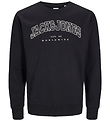 Jack & Jones Sweatshirt - JjeCaleb - Black