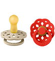 Bohême Tétine lumineuses BIBS - Taille 1 - 2 Pack - Tour - Vanil