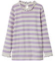 Name It Blouse - NmfPrakula - Lavendula/Bright White