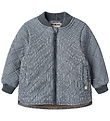 Wheat Thermo Jacket w. Fleece - Benni - Ink Stripe