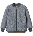 Wheat Thermo Jacket w. Fleece - Benni - Ink Stripe