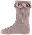 Wheat Socks - Wool - Nora - Dry Rose
