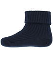 Wheat Socks - Wool - Rib - Ziggy - Navy