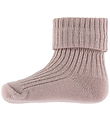 Chaussettes Wheat - Laine - Rib - Ziggy - Dry Rose