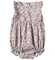 Wheat Zomerromper - Emmaline - Lilac Geruite bloemen