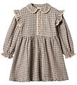 Wheat Dress - Alissa - Blue Check