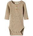 Lil' Atelier Bodysuit l/s - Knitted - NbmOmilo - Pure Cashmere
