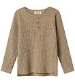 Lil' Atelier Bluse - Strick - NmmOmilo - Reines Kaschmir