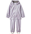 Name It Regenkleidung m. Träger - NmfDry10 - Metallic - Misty Li