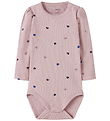 Name It Romper l/s - Noos - NbfNutti - Gepolijst Lilac