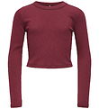 Kids Only Blouse - KogBina - Rib - Cabernet
