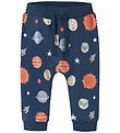 Name It Trousers - NbmVroels - Insignia Blue/Planets