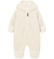 Mini A Ture Fleeceoverall - MatAdel - Angora Cream