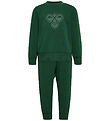 Hummel Sweat Set - HmlMini - Dark Green