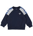 Hummel Sweatshirt - HmlMini - Dress Blues w. Logo
