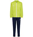 Hummel Tracksuit - HmlLogo - Lime Punch/Marine