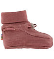 Joha Booties - 2-layer - Wool - Mrk. Rose