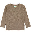 Joha Blouse - Wool/Silk - Beige Melange