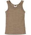 Joha Undershirt - Wool/Silk - Beige Melange