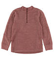 Joha Blouse - Wool/Bamboo - Mark Rose