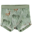 Joha Boxers - Wool - Green w. Forest