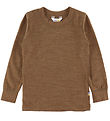 Joha Blouse - Wool - Warm Brown