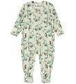 Joha Jumpsuit - Wool - Off White w. Trees -