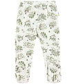 Joha Leggings w. Feet - Wool/Silk - Off White w. Trees