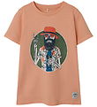 T-Shirt Name It - NkmpBruno - Peach Nectar