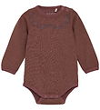 CeLaVi Bodysuit l/s - Wool - Brown