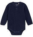 CeLaVi Bodysuit l/s - Wool - Night Sky