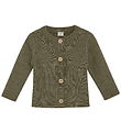 CeLaVi Cardigan - Wool - Dusky Green
