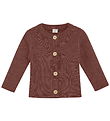CeLaVi Cardigan - Wool - Maroon