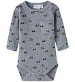 Name It Bodysuit l/s - NbmNooter - Tradewinds
