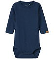 Name It Bodysuit l/s - NbmNowel - Insignia Blue