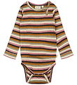 Body m/l Petit Piao - Rib - Modal - Nostalgique Rose/Multistripe