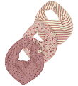 Petit Piao Drool bib - Rib - Modal - 3-Pack - Autumn Anemone