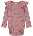 Body m/l Petit Piao - Rib - Modal - Nostalgique Rose/Café