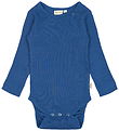 Petit Piao Bodysuit l/s - Rib - Modal - True Navy