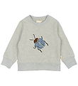 Petit Piao Sweatshirt - Light Grey Melange