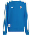 adidas Originals Sweatshirt - Real Madrid - Blue Bird/White