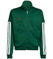 adidas Performance Cardigan - J HOT TTOP - DRKGRN/CWHITE/TMCOBR