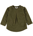 Joha Blouse - Wool - Moss Green