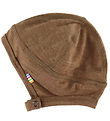 Joha Baby Hat - Wool - 2-layer - Warm Brown